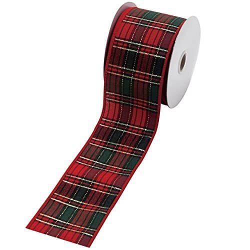 東京堂 リボン マジョリチェック 63mm (9m巻き) RX000319,リース,手作り,