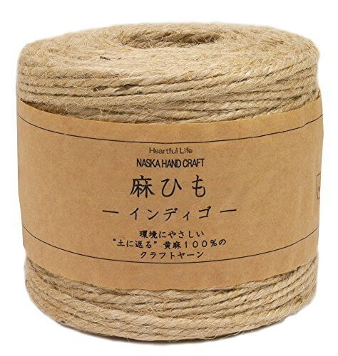 ナスカ 麻ひもインディコ 100m A-1/1,リース,手作り,