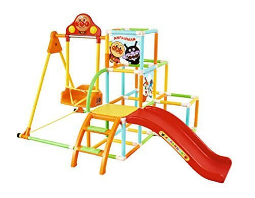 アンパンマン うちの子天才 カンタン折りたたみブランコパークDX,室内鉄棒,