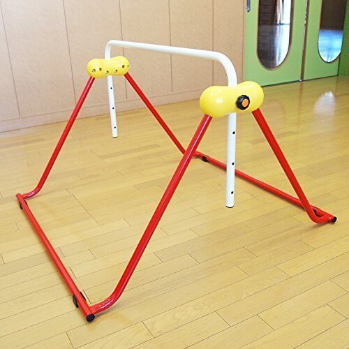 鉄棒 子ども用 室内鉄棒 耐荷重70kg 組立不要 ツムラこども鉄棒 逆上がりコツDVD付 高さ70cmから,室内鉄棒,