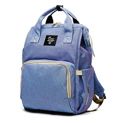 マザーズバッグ ママバッグ ママ旅行用バッグ 多機能旅行用バッグ　大容量　防水で汚れにくい　リュック　ハンドバッグ PINGHIGAN 国内正規品27*21*42c (light blue),子育て,リュック,