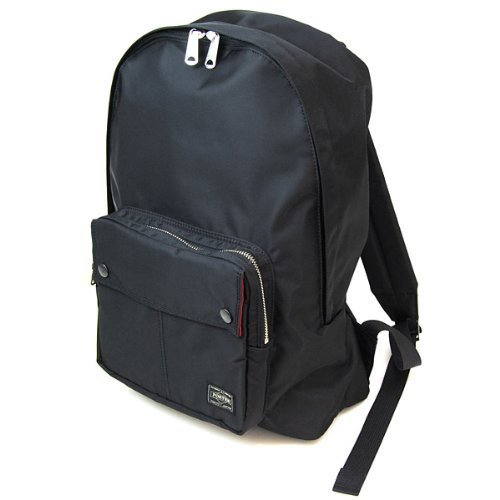 ポーターエルファイン(PORTER L-fine) PORTER×ILS共同企画　デイパック Daypack ブラック(裏地:レッド) Black(Backing:Red),子育て,リュック,