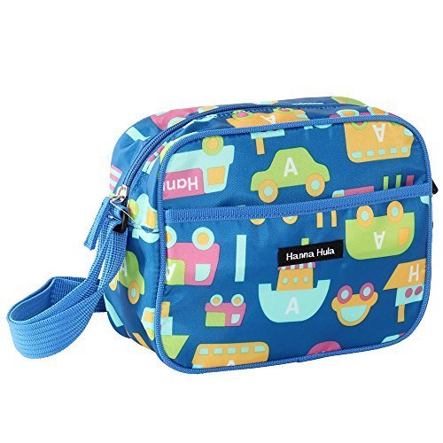 ハンナフラ(Hanna Hula) キッズショルダーバッグ のりもの,幼稚園,バッグ,