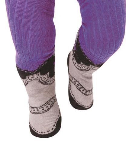 トランペット(TRUMPETTE) カウガールタイツ/シューズ柄だまし絵ベビータイツ/Cowgirl Tights 6～12カ月 [並行輸入品],ベビー,タイツ,