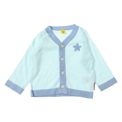 Sunny Landscape little boyお星さまUVカットカーディガン　ミント　80cm,子供服,カーディガン,