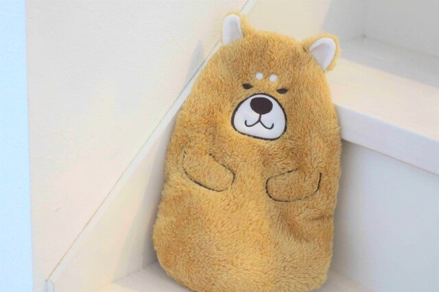 もこもこシバ犬、湯たんぽカバー,もこもこシバ犬,