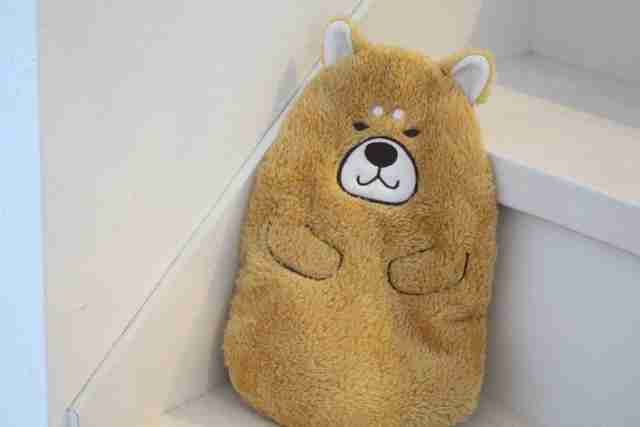 3COINSのもこもこシバ犬 湯たんぽカバー,もこもこシバ犬,