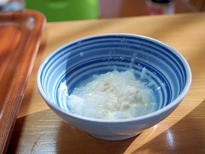 離乳食☆豆腐とシラスのおかゆ ,7倍粥,