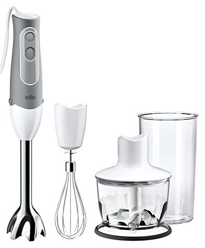 ブラウン マルチクイック ハンドブレンダー 【1台4役 : 「つぶす」「混ぜる」「きざむ」「泡立てる」】 MQ535,7倍粥,