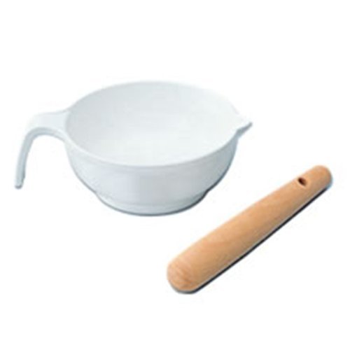 リッチェル Richell 調理用品 すり鉢セット 10.5×14.0×4.5cm 55g,7倍粥,