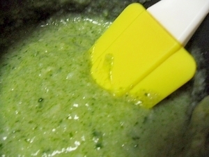 ほうれん草おかゆ,離乳食,ミキサー,