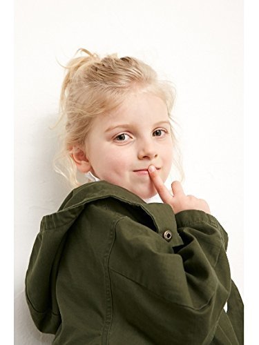 AZUL BY MOUSSY KIDS(アズールバイマウジー キッズ)【KIDS】プリント中綿ライナー取り外しミリタリーコート KHA 110cm,子供服,コート,