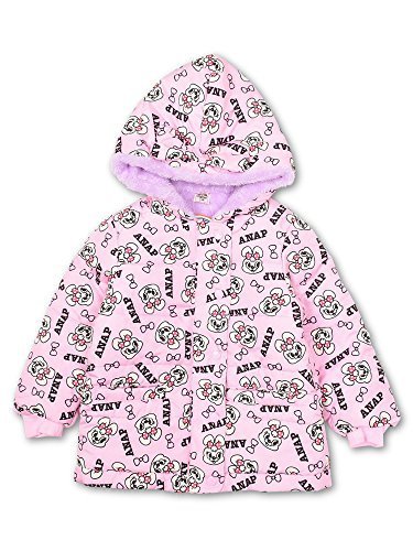 (アナップキッズ) ANAP KIDS ポンポン柄中綿ボアコート 90cm ピンク,子供服,コート,