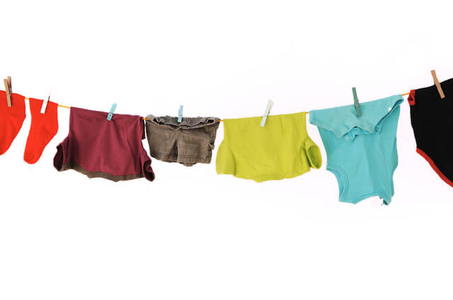 洗濯物,4月,出産,