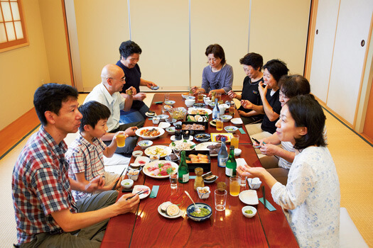 職を分かち合う,和食,朝,ごはん