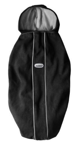 ベビービョルン 【日本正規品保証付】 ベビーキャリアカバー ブラック 028056,赤ちゃん,冬,おでかけ