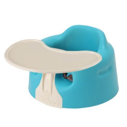 BUMBO バンボ Baby Sitter + TRAY SET ベビーシッター BMS10 COMBO ベビーソファ ベビーチェア トレイ付き ブルー [並行輸入品],ハーフバースデー,お祝い,