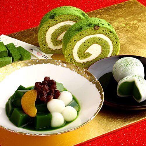 伊藤久右衛門 宇治抹茶スイーツ 詰め合わせ 生チョコレート ロールケーキ あんみつ 大福 セット,祖父母,プレゼント,