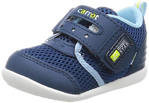 [キャロット] ベビーシューズ CR B90 ネイビー 14 cm 2E,ベビーシューズ,口コミ,