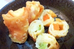 冷凍して便利 餃子の皮で お弁当のすきまおかず ,お弁当,餃子,