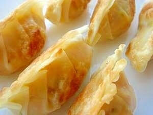 カボチャサラダで焼き餃子♪,お弁当,餃子,