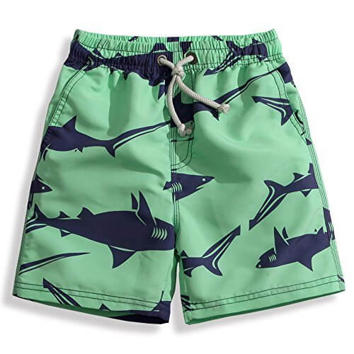 水着 キッズ 子供 男の子 サーフパンツ 海パン ボートショーツ ls17010 L/130 サメ柄,幼稚園,水着,選び方