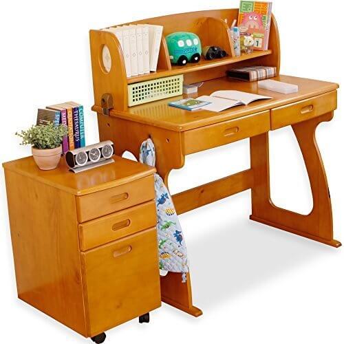 デスク 机 学習机 学習デスク チェスト セット 幅90cm コンパクト ライトブラウン,ライフスタイル,学習机,選び方