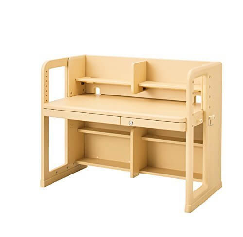 オカムラ ピエルナ コンパクト 学習机 デスク100cm・上棚セット ナチュラルビーチ 865ZAD-W964 【2個口】,ライフスタイル,学習机,選び方