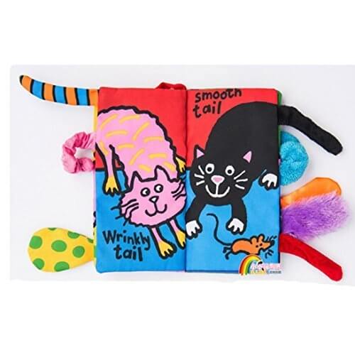 Tonsee 赤ちゃん ベビー 布えほん 可愛い 知育玩具 布のおもちゃ アクティビティブック,0歳,おもちゃ,