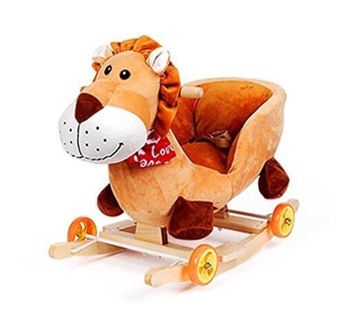 Claroドリーチェアロッキング赤ちゃんのロッキングチェア木馬(海外直送品) (Lion),赤ちゃん,おもちゃ,
