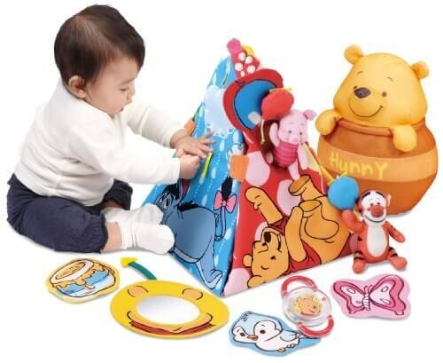 ディズニー くまのプーさん てあそびいっぱいボックスにへんしんジム,赤ちゃん,おもちゃ,