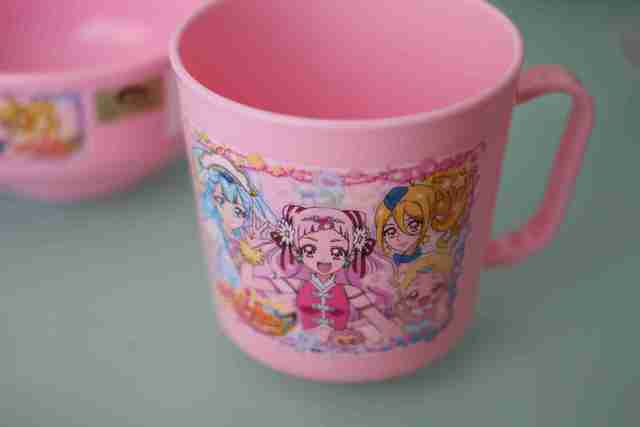 HUGっと!プリキュア コップ,入園準備,セリア,