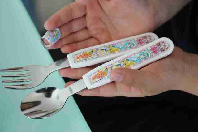 HUGっと!プリキュア スプーン フォーク,入園準備,セリア,