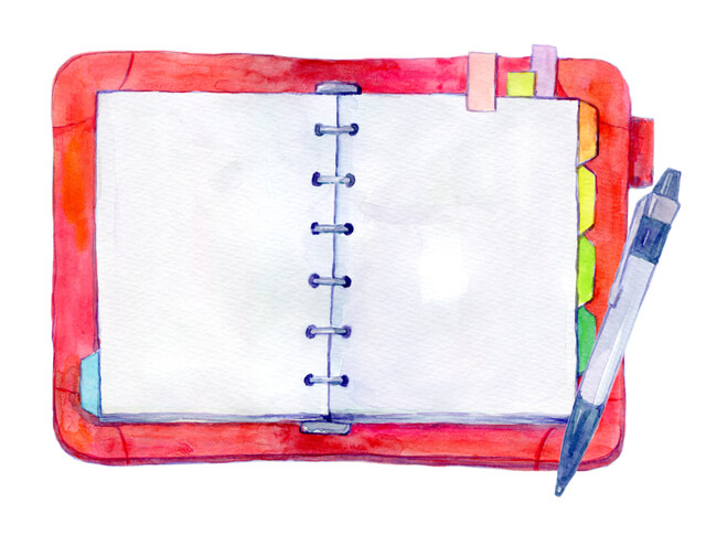 手帳のイメージ,手作り,手帳,