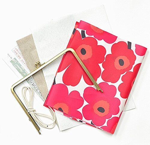 marimekko　手帳ケースキット 手作りキット マリメッコ (レッドキット),手作り,手帳,