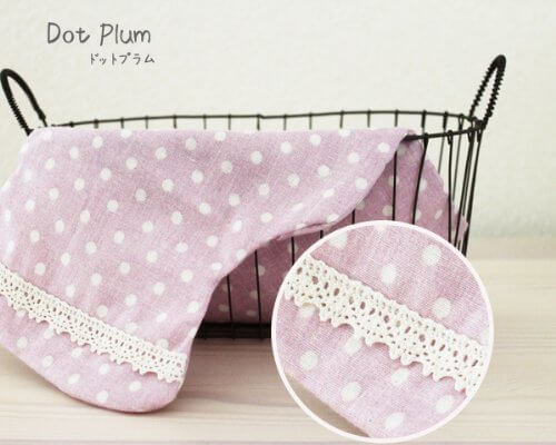 赤ちゃん汗取りパット 汗取りパッド 出産祝い　汗取りガーゼ 男の子 女の子 ポケット付き　ガーゼ　綿100％ファムベリー　汗取りパット　ポケット付きで装着楽々♪　ガーゼ　綿１００％　汗取り　安心の日本製 (ドットプラム),汗取り,パッド,赤ちゃん
