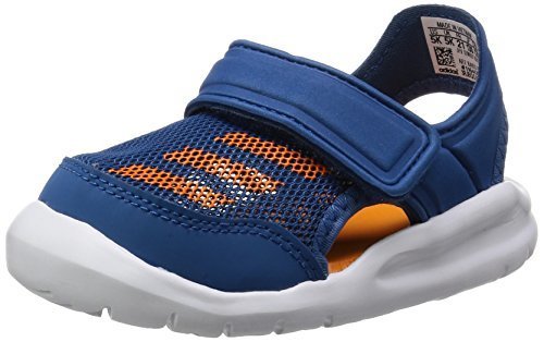 [アディダス] サンダル BABY FortaSwim I コアブルー S17/ブライトオレンジ/ランニングホワイト 14.0(14cm) (現行モデル),ベビー,サンダル,おすすめ