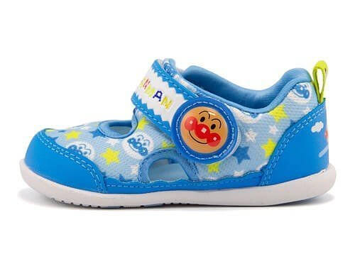 [ソレイケ! アンパンマン] それいけ! アンパンマン 女の子 男の子 キッズ ベビー 子供靴 運動靴 通学靴 ベビーシューズ スニーカー ストラップ 軽量 クッション性 屈曲性 EE カジュアル デイリー スポーツ B20 サックス 12.5cm,ベビー,サンダル,おすすめ