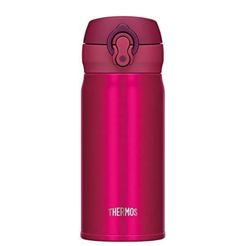 サーモス 水筒 真空断熱ケータイマグ 【ワンタッチオープンタイプ】 0.35L ストロベリーレッド JNL-352 SBR,子ども,水筒,おすすめ