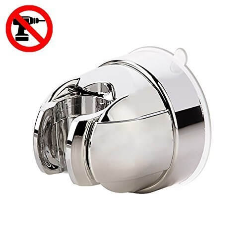 FIBOUND 強力吸盤シャワーホルダー，角度調整式シャワーフック,シャワーフック,