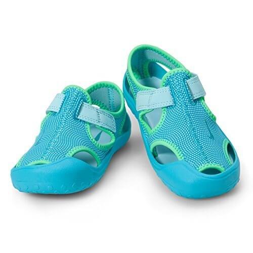 ナイキ(NIKE) ジュニア サンレイ プロテクト PS（スティルブルー/クローリンブルー/エレクトログリーン） 903633-400 400 スティルブルー/Cブルー 21.0cm,キッズサンダル,男の子,