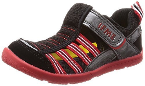 [イフミー] サンダル ウォーターシューズ ボーイズ ブラック 18 cm 3E,キッズサンダル,男の子,