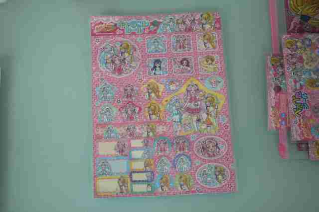 ダイソー プリキュア シール,プリキュア,ダイソー,