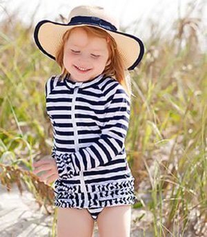 SwimZip (スイムジップ) ラッシュガード水着セット Sail Away (2T),ラッシュガード,キッズ,