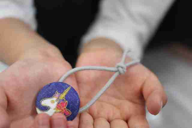 くるみボタン ダイソー 100均 アレンジ ヘアゴム,100均,くるみボタン,