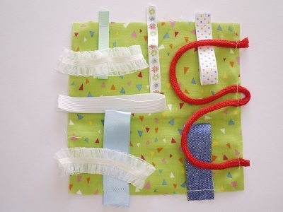 ハンカチ,赤ちゃん ,タグ,おもちゃ