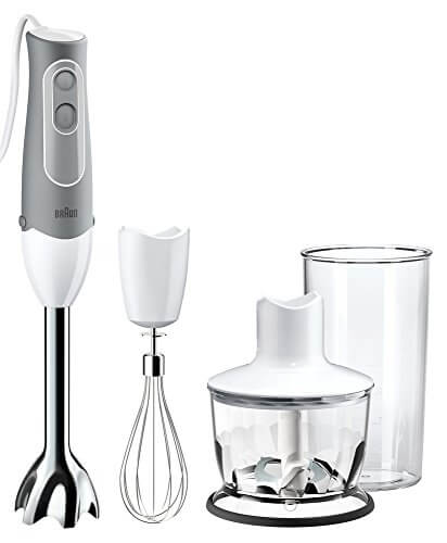 ブラウン マルチクイック ハンドブレンダー 【1台4役 : 「つぶす」「混ぜる」「きざむ」「泡立てる」】 MQ535,みじん切り,チョッパー,