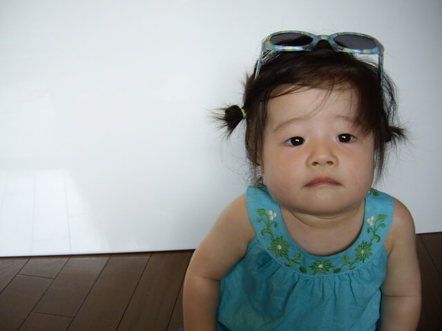 サングラスをかけた女の子,赤ちゃん,サングラス,