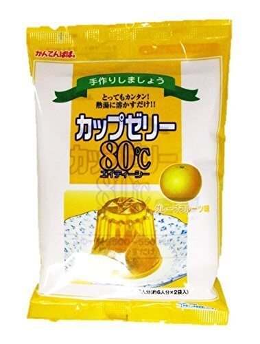 かんてんぱぱ カップゼリー グレープフルーツ味100gX5袋,七夕,スイーツ,