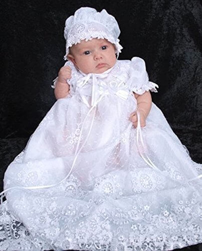 LITO 新生児セレモニードレスMadison (0-3ヶ月、3-6ヶ月) お宮参り、退院着、お披露目に (3-6ヶ月),セレモニードレス,人気,おすすめ